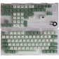 104+20 Matcha PBT Dye-subbed XDA Keycap Set for Mechanical Keyboard English / Thai / Japanese / Russian / Arabic / French / German / Spanish